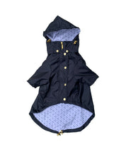 Chaqueta impermeable azul - Feroz