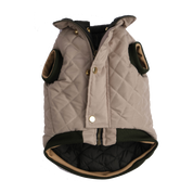 Dog Doble face Vest Military Green/Beige