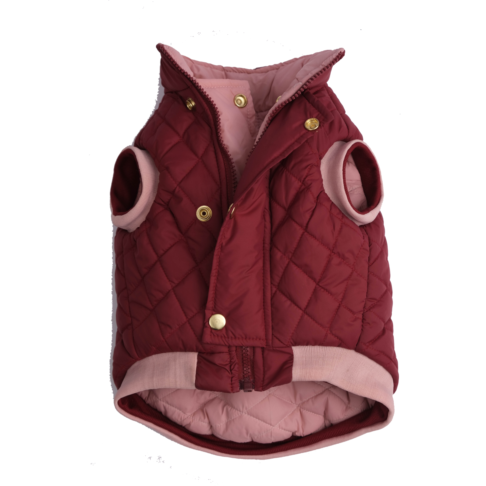 Dog Doble face Vest Ruby/Pink