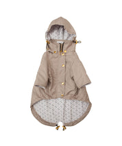 chaqueta impermeable beige - Feroz