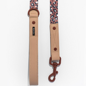 Safari Leopard Canvas Leash