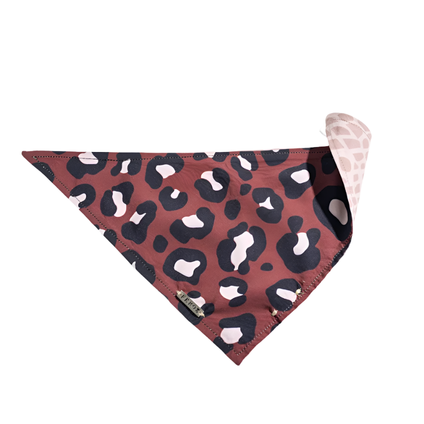 Safari Leopard - Snake  Reversible Bandana