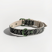 Safari Zebra Canvas Collar