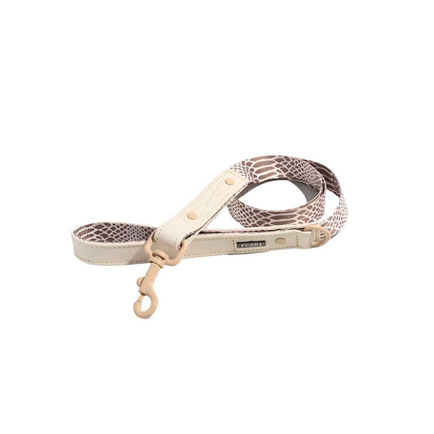 Safari Snake Canvas Leash