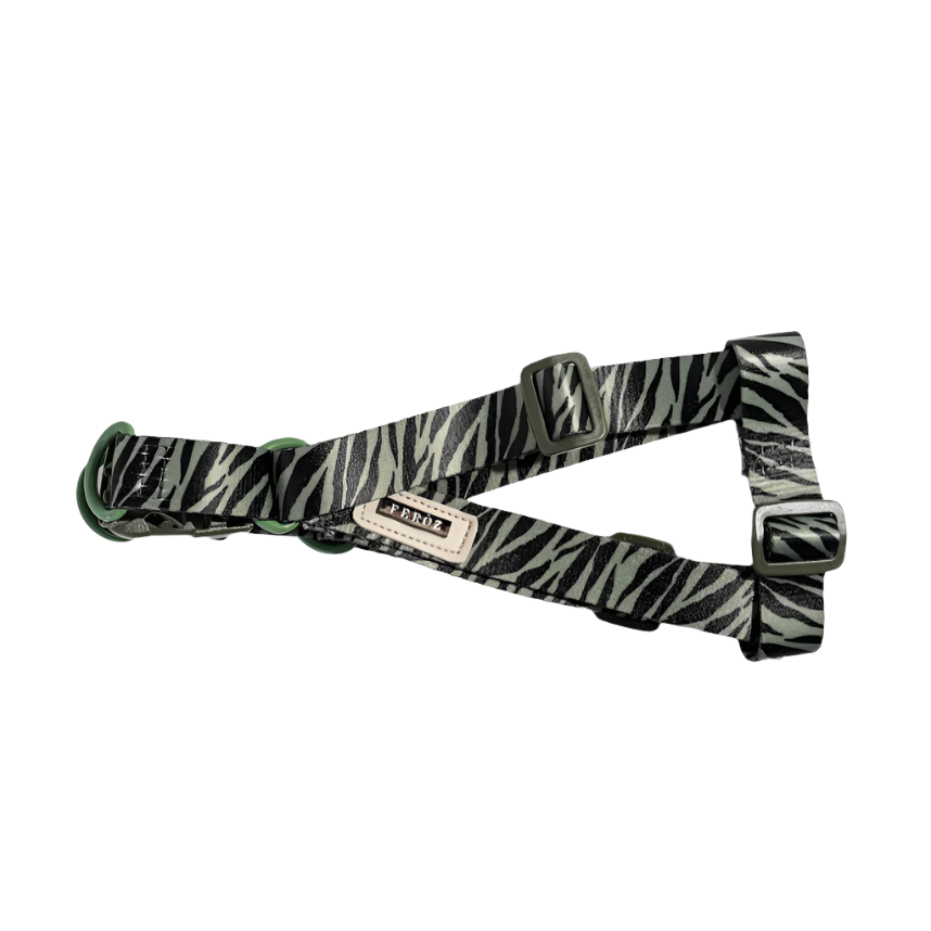 Safari Zebra Canvas Harness