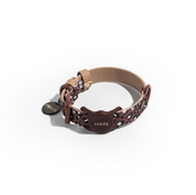 Safari Leopard Canvas Collar