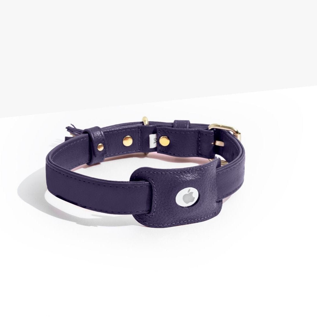 Aubergine AirTag Holder