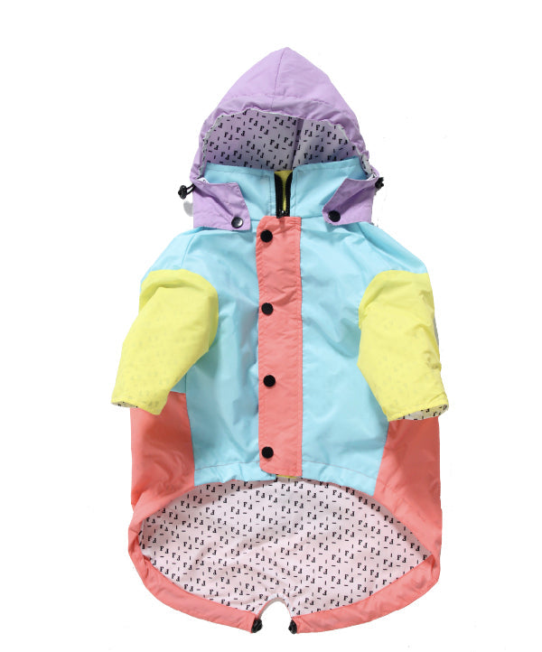 Pastel raincoat